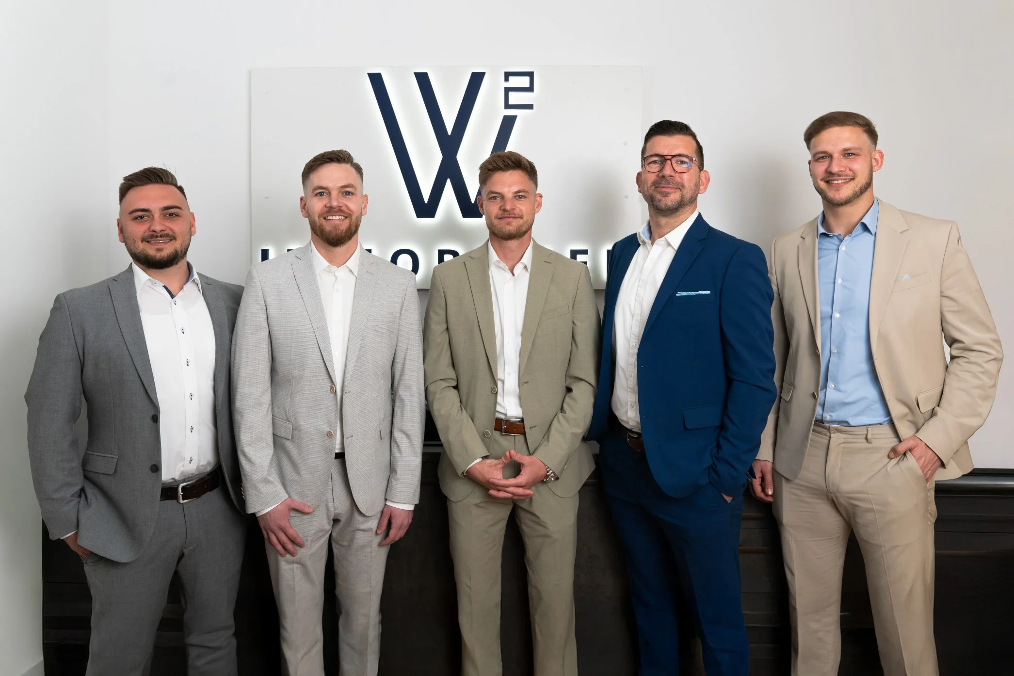 W² Immobilien Team im Büro in Fürth