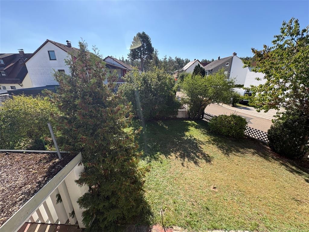 Aussicht vom Balkon