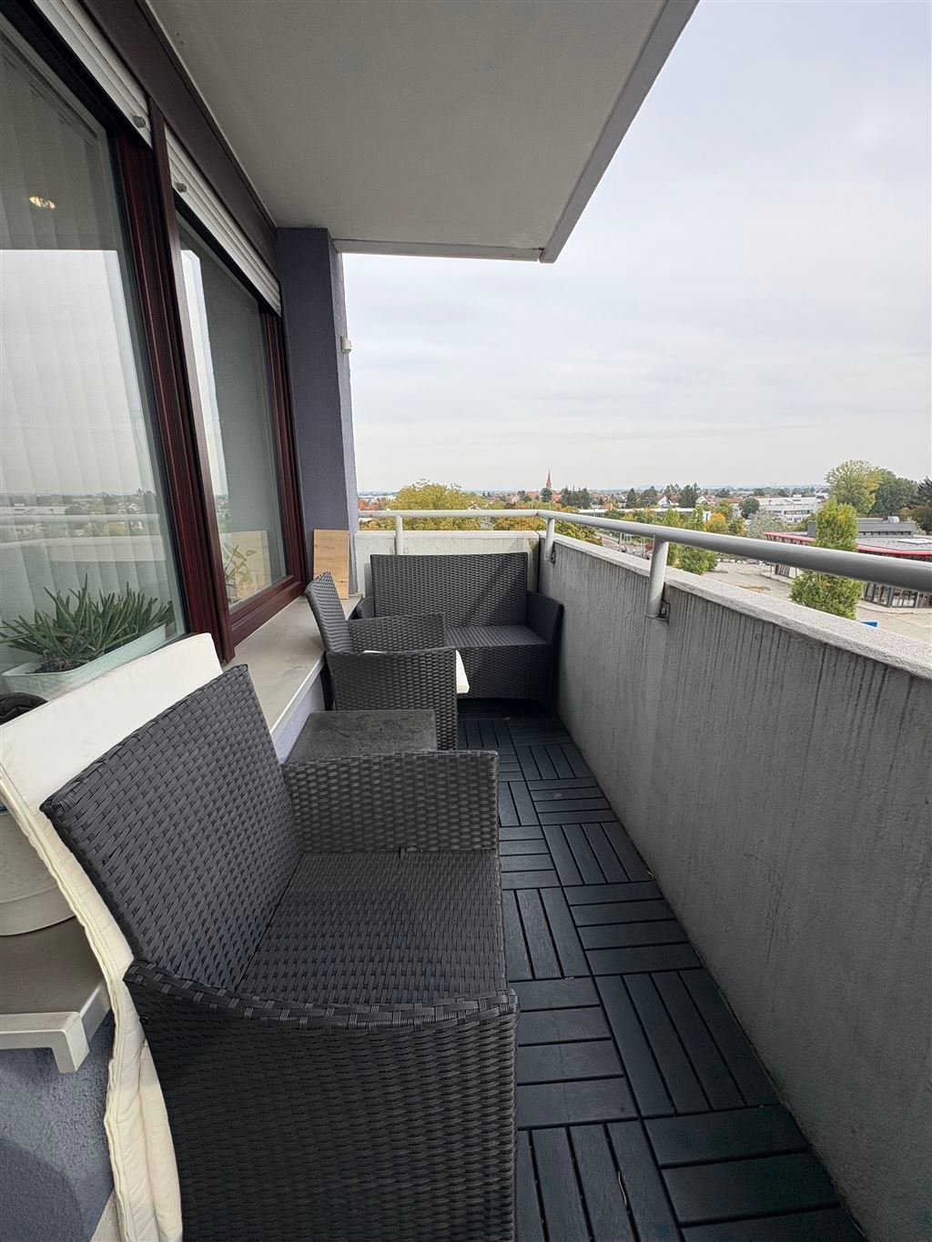 Balkon mit Ausblick
